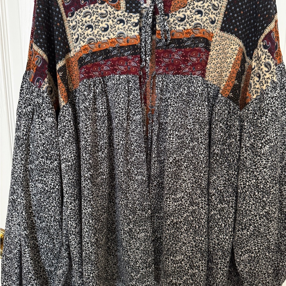 DAVI & DANI Multicolor Patchwork top